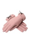 XAMIO Gants Dhiver Pour Femmes Mitaines Thermiques À Écran Tactile Doublure En Laine Chaude À Double Couche Pour Le Ski De P