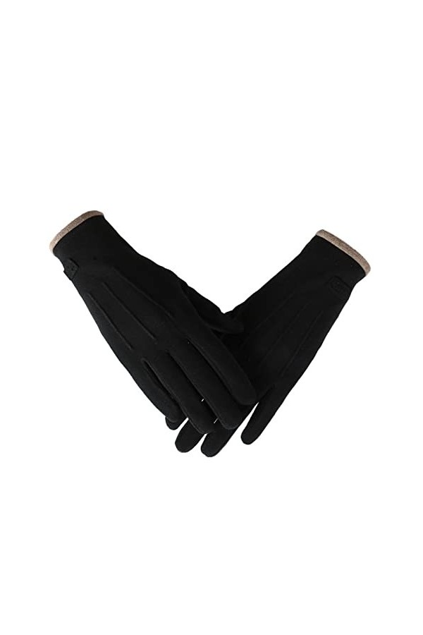 XAMIO Gants Thermiques for Femmes, Gant dhiver À Écran Tactile Mince, Chaud Et Doux, for Moufles Cyclisme Biking Course À Pi