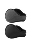 Dwenarry 2Pcs Cache Oreilles dHiver Réglables, Cache-oreilles réglables pour lExtérieur Cache-oreilles derrière la tête pou