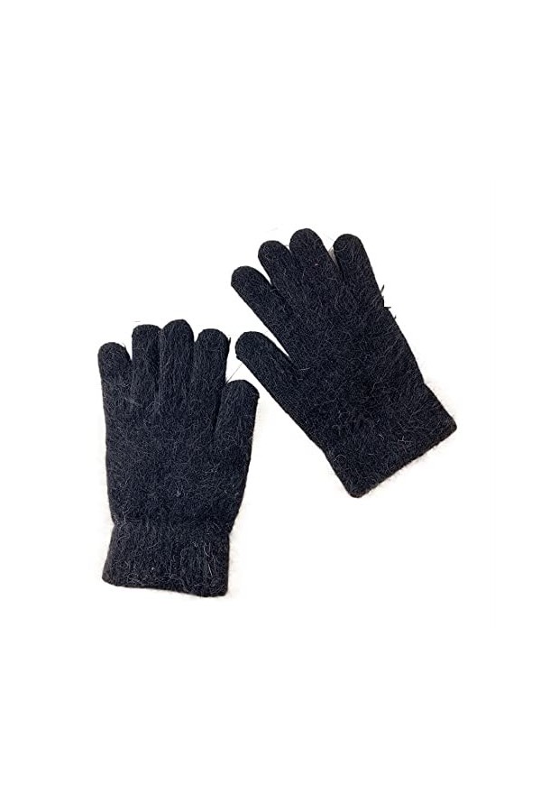 DDMINE Gants Femmes Hiver Mignon en Peluche Chaud Gants déquitation Femmes Gants Femmes Gants dhiver Color : Red, Size : 1