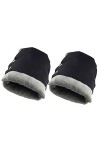 Chauffe-mains pour poussette - Gants avec polaire à lintérieur de la poussette - Respirants - Imperméable - Coupe-vent - Tai