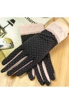 Rekaf Été des gants de crème solaire à crème solaire dété Mignonne mince Section Coton Coton à coton respirant anti-slip-par