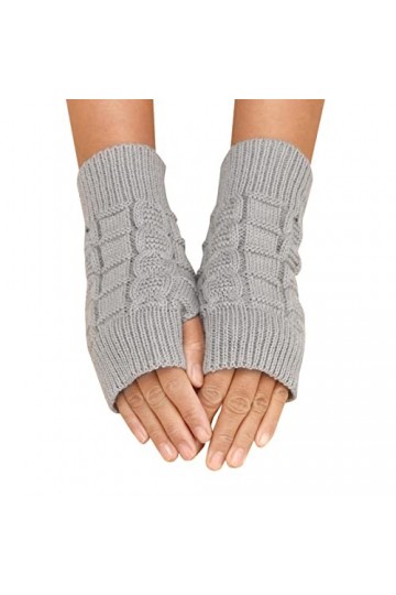 Gants avec picots en caoutchouc pour femmes - Modèle simple de vernis normal décontracté dautomne et dhiver - Mitaines cour