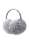 Justay Comf Cache-Oreilles Femme Homme Hiver Chauds Léger Cadeau Noël Fleece Ear Warmers Fourrure Peluche Extérieur Doux