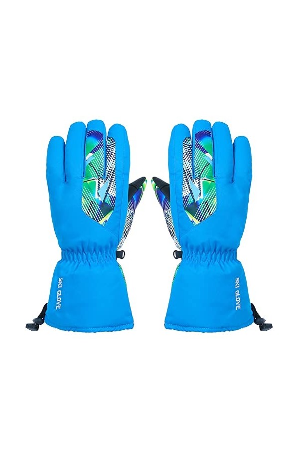 Gants dhiver chauds et respirants pour snowboard, gants de ski, gants de ski imperméables et pour écran tactile pour homme, 