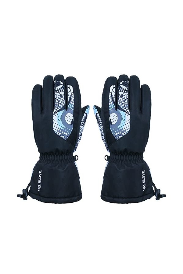 Gants dhiver chauds et respirants pour snowboard, gants de ski, gants de ski imperméables et pour écran tactile pour homme, 