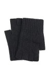Gants À Demi-Doigts en Tricot - Hommes Femmes Automne Hiver Gants sans Doigts Chauds Coupe-Vent - Gants De Cyclisme en Plein 