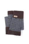 Gants À Demi-Doigts en Tricot - Gants Chauds sans Doigts dautomne - Mitaine Épaisse Coupe-Vent pour Hommes, Femmes, Sports D