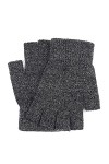 Gants sans Doigts en Tricot - Gants Unisexes Hiver Chauds Et Froids À Demi-Doigts - Mitaines À Écran Tactile en Laine Épaisse