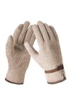 Bequemer Laden Gants dhiver en tricot de laine pour femmes chauffe-mains à écran tactile avec doublure en polaire chaude