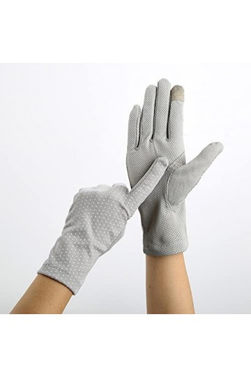 Conduite Slip Gants de Protection Solaire Modèles pour Hommes et Femmes Gant Mince Absorbant la Sueur Conduite Gants de Prote