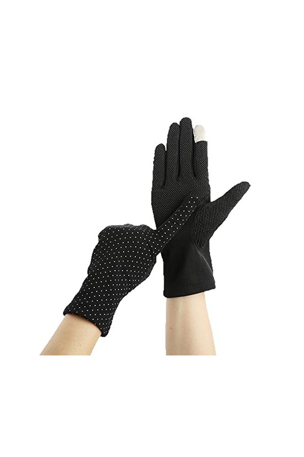 Conduite Slip Gants de Protection Solaire Modèles pour Hommes et Femmes Gant Mince Absorbant la Sueur Conduite Gants de Prote