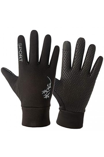 FUFU Moufles Gants Thermiques, Gants Chauds Hiver Étanches, Gants De Doigt Antidérapant Antidérapant À Écran Tactile Color :