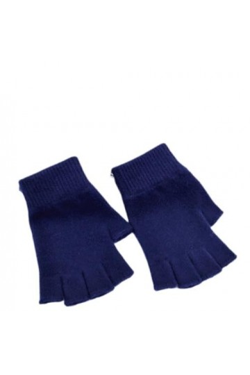 EVANEM Mitaines Sans Doigts Pour Femmes, Mitaines Thermiques DHiver En Laine Mélangée Gants Sans Doigts Tricotés Gants De Po