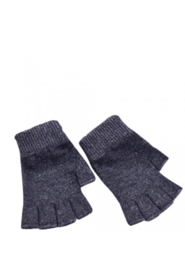 EVANEM Mitaines Sans Doigts Pour Femmes, Mitaines Thermiques DHiver En Laine Mélangée Gants Sans Doigts Tricotés Gants De Po