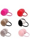 YUEMING Cache-oreilles en fausse fourrure, cache-oreilles classiques unisex Cache-oreilles chauds Couleur aléatoire 