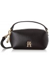 Tommy Hilfiger Sac Bandoulière Femme TH Casual Crossover Petit Modèle, Noir Black , Taille Unique