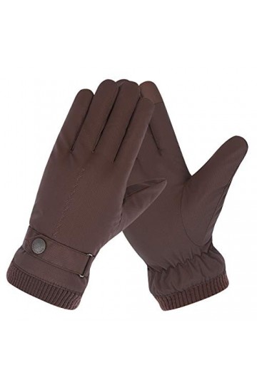 FUFU Moufles Gants dhiver Écran Tactile Gants Tricotés Chauds De Poignets Élastiques Design Antidérapants Gants Chauds Colo
