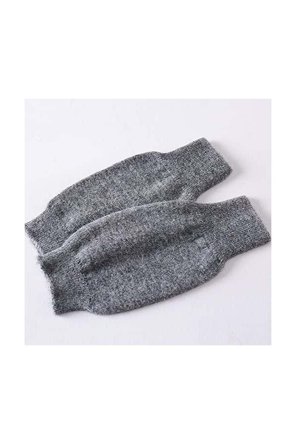 Liyinco Gants sans Doigts pour Femmes en Tricot dhiver, Gants Chauds en Cachemire Demi-Doigts, Gants Courts sans Doigts Resp