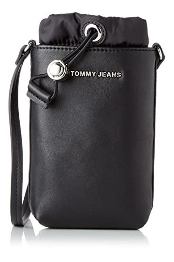 Tommy Hilfiger Tjw Academia Pochette pour téléphone, Accessoire Technique Femmes, Noir, Taille unique