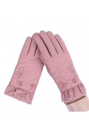 LUOXUEFEI Gants Écran Tactile Mitaines dhiver Gants pour Femmes Sports De Plein Air Conduite Gants Chauds