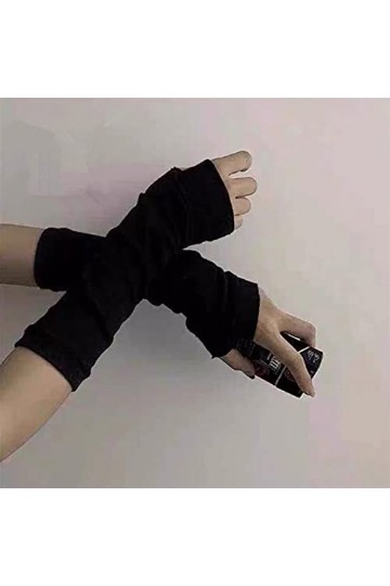 SYT-MD Gants, Manches rayées Gant Mitten Mitten Dormant des Hommes Femmes Mode Solaire à la Mode Garder Le Brassard Chaud Co