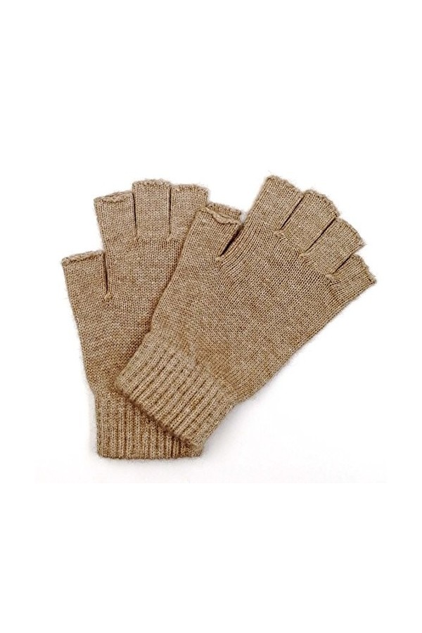 iMongol - Gant - Femme Camel Grey