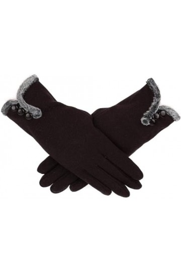 FLYIFE Gants Unisexe Adulte Moufles Femmes Gants Fingerless Tricot Chaud Bras Gants Simples Glamorous dhiver/Café/M