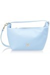 Tommy Hilfiger Sac Bandoulière Femme TH Casual Shoulder Bag Petit Modèle, Bleu Vessel Blue , Taille Unique