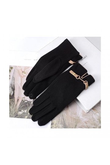 TJOIUY Gants dhiver Gants de Velours Femme Hiver Plus Velours coréen Gants Chauds écran Tactile Gants Ski équitation