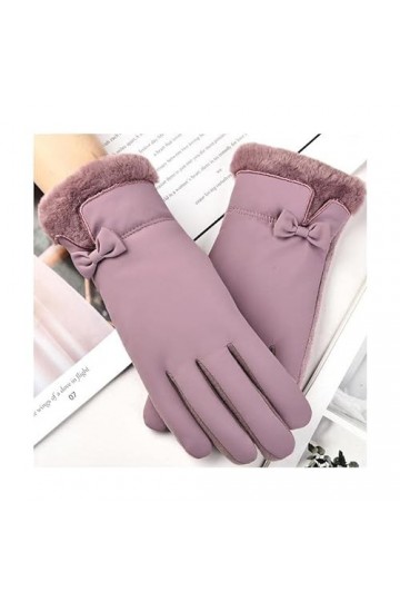 TJOIUY Gants dhiver Automne Hiver Gants Chauds pour Femmes Mode All-Match Gant De Conduite Élastique Équitation en Plein Air