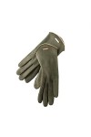 DDMINE Femmes Hiver Velours épaissir Gants Hiver Chaud écran Tactile Gants Coupe-Vent Plein Doigt Gants de Cyclisme Color : 