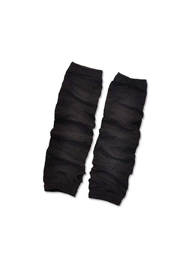 dTrend Dames Gants Demi-Doigt Gants Femmes Hiver Mignon Automne Et Hiver Gants Longs Manches Bras Gants en Laine sans Doigts