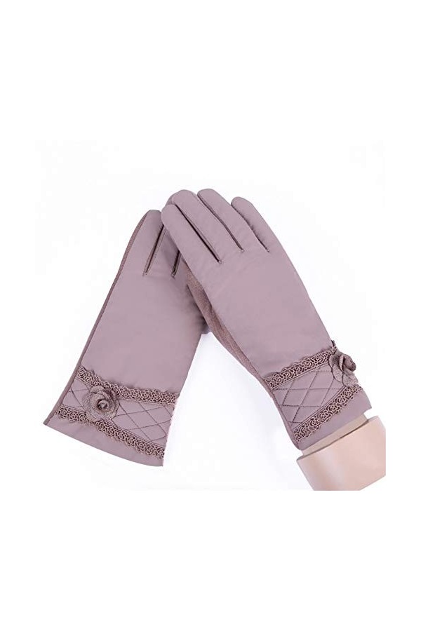 LUOXUEFEI Gants Gants pour Femmes Écran Tactile Mitaines dhiver Sports De Plein Air Conduite Gants Chauds