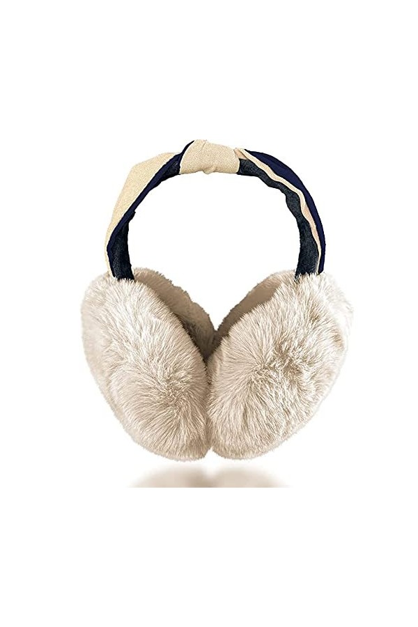 Vulevirtue Cache-Oreilles En Peluche,Cache Oreille Femme Earmuffs,Peluche Cache Oreilles,Cache Oreilles Pliable, pour Fille F