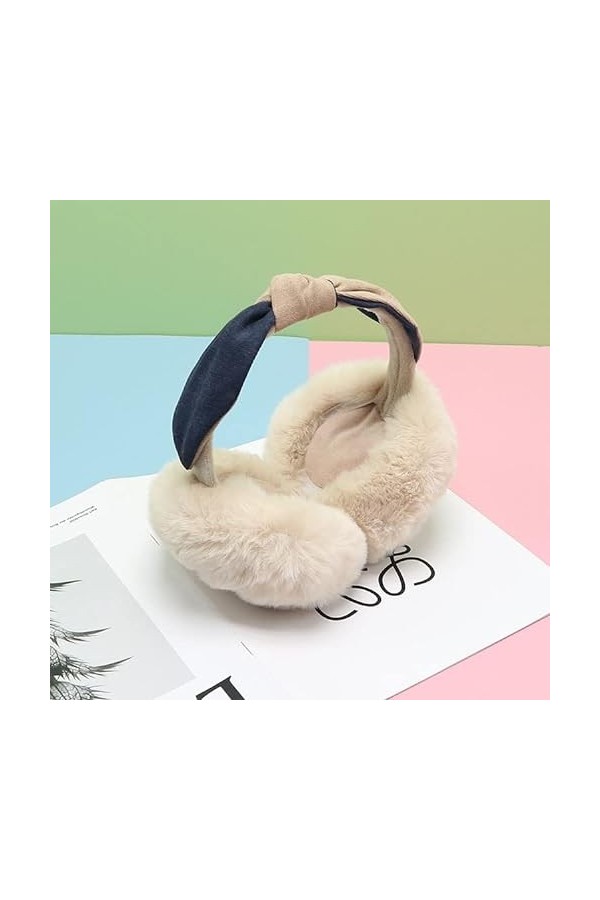 Vulevirtue Cache-Oreilles En Peluche,Cache Oreille Femme Earmuffs,Peluche Cache Oreilles,Cache Oreilles Pliable, pour Fille F