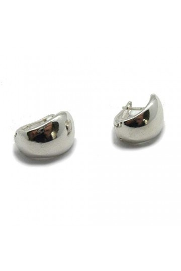 Élégant boucles doreille en argent massif 925 E000743