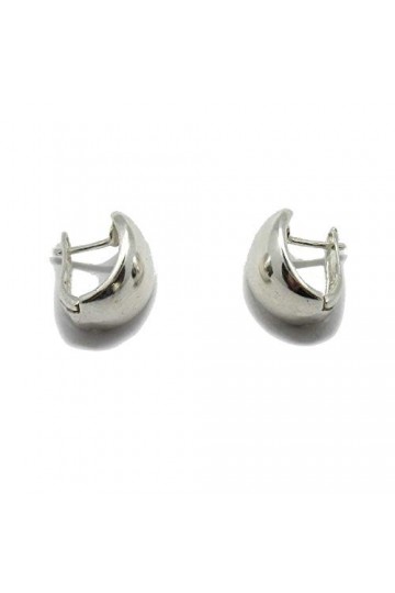 Élégant boucles doreille en argent massif 925 E000743