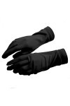 Q.KIM 100% Gants en Soie pour sports en extérieur Courts Gants Mariage Satin Hydratants Gloves Gants Doublure Écran solaire A