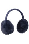 McBURN Cache-Oreilles One Colour Femme - protège-oreilles automne-hiver - taille unique bleu foncé