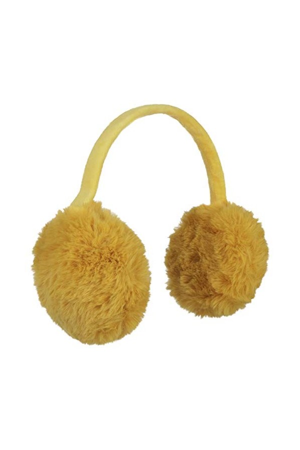 McBURN Cache-Oreilles One Colour Femme - protège-oreilles automne-hiver - taille unique bleu foncé