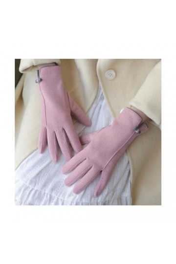 TJOIUY Gants dhiver Hiver Femmes Garder au Chaud écran Tactile Plus Velours à lintérieur épaissir élégant Simple Cyclisme L