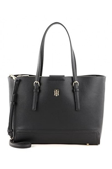 Tommy Hilfiger Iconic Tommy Timeless Med Tote Black