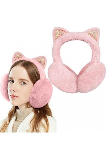 FSMILING Cache-oreilles Chauds pour Femmes Couvre Oreilles Cache-oreilles Fille Hiver en Plein Air Couvre-oreilles pour Homme