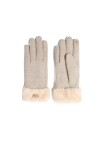 QLSWZC Gants Hiver Femme Chaud Gants Chauds rembourrés dextérieur for Femmes en Cachemire dhiver, Gants à écran Tactile en 