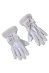 QLSWZC Gants Hiver Femme Chaud Femmes dhiver équitation Coupe-Vent et résistant au Froid en Peluche épaissie imperméable Gan