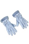QLSWZC Gants Hiver Femme Chaud Femmes dhiver équitation Coupe-Vent et résistant au Froid en Peluche épaissie imperméable Gan