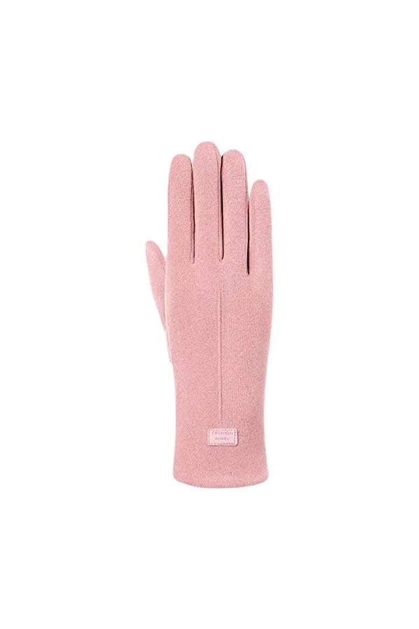 Hiver Chaud Gants à Ecrans Tactiles en Peluche Plus Chaud Gants Doublés anti-glisse hivernales pour le sport en plein air Con