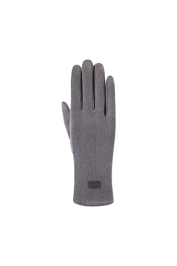 Hiver Chaud Gants à Ecrans Tactiles en Peluche Plus Chaud Gants Doublés anti-glisse hivernales pour le sport en plein air Con