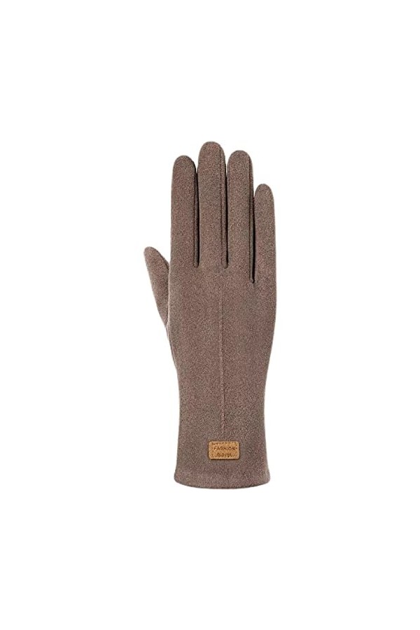 Hiver Chaud Gants à Ecrans Tactiles en Peluche Plus Chaud Gants Doublés anti-glisse hivernales pour le sport en plein air Con